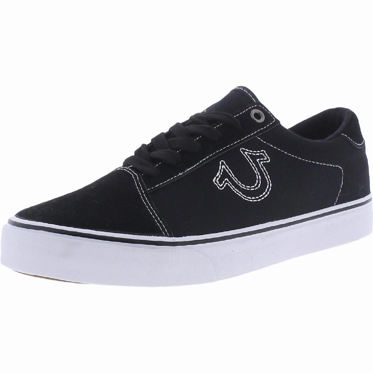 Bellamy Mens Canvas Lace-Up Casual and Fashion Sneakers Stretchable Material Breathable Toe Box