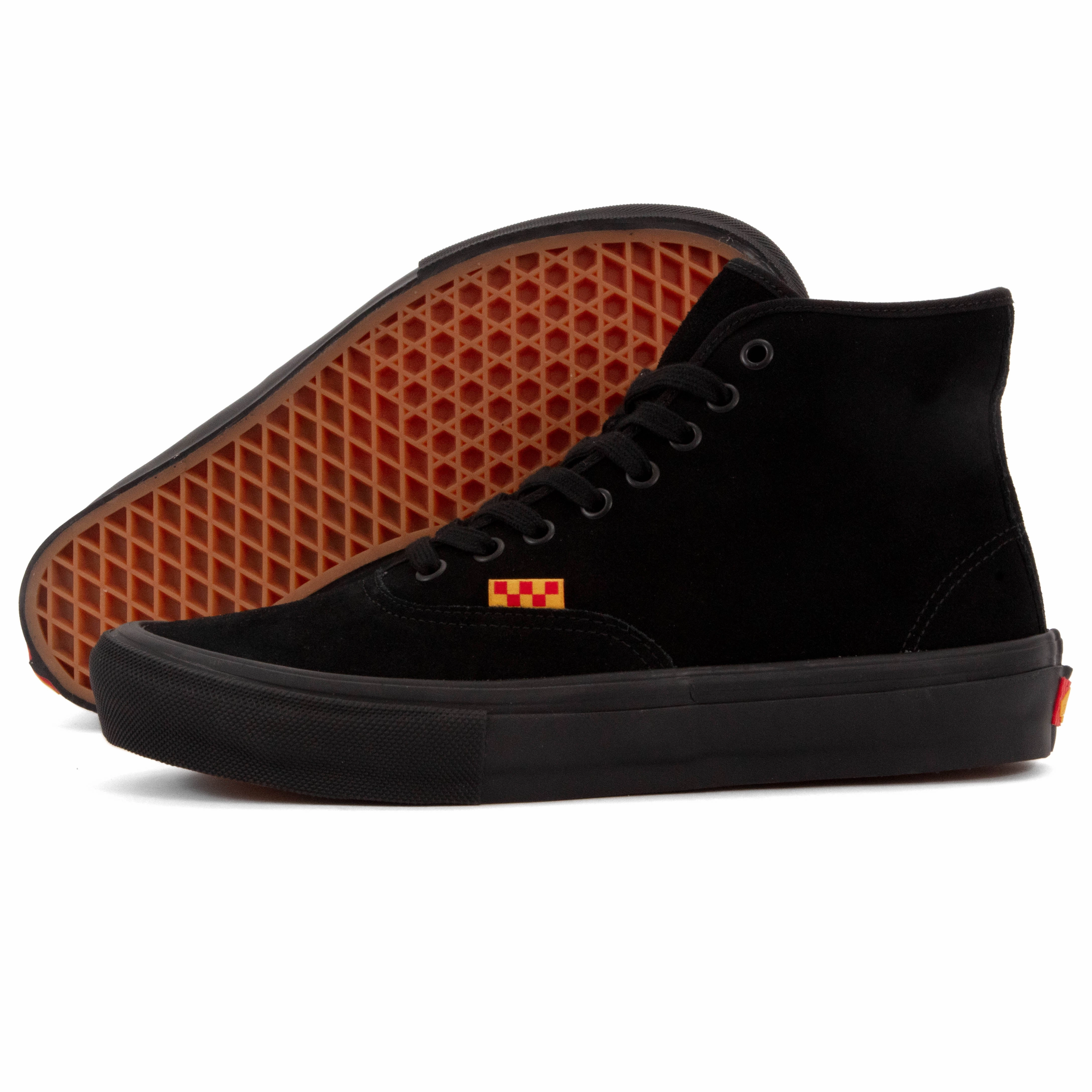 Vans - Andrew Allen Skate Authentic High VCU (Black) ideal - running