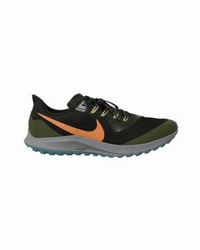 Nike Air Zoom Pegasus 36 Trail Sneaker in Sequioa Mesh and Rubber lightweight shoe traits