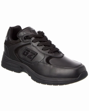 shock - absorbing rubber shoes Giuseppe Zanotti GZ Runner Leather Sneaker