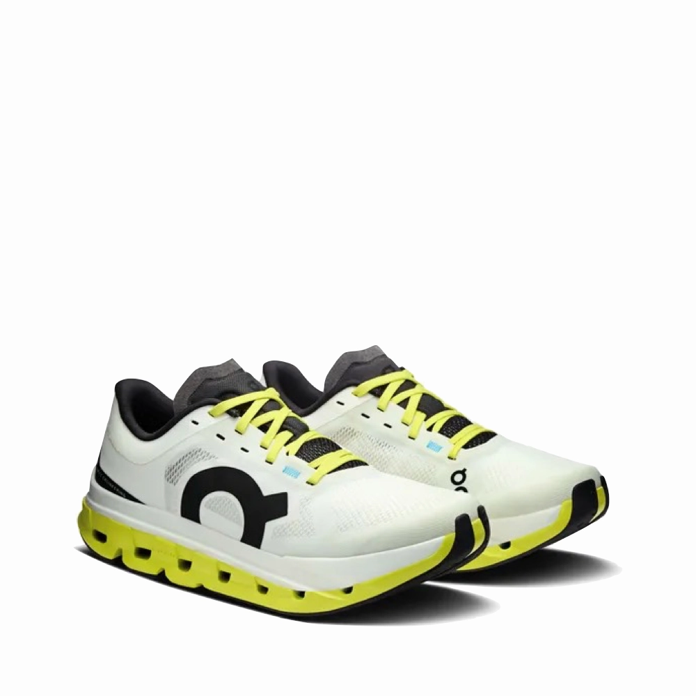Reinforced On Women's Cloudflow 5 Sneaker in White/Lime