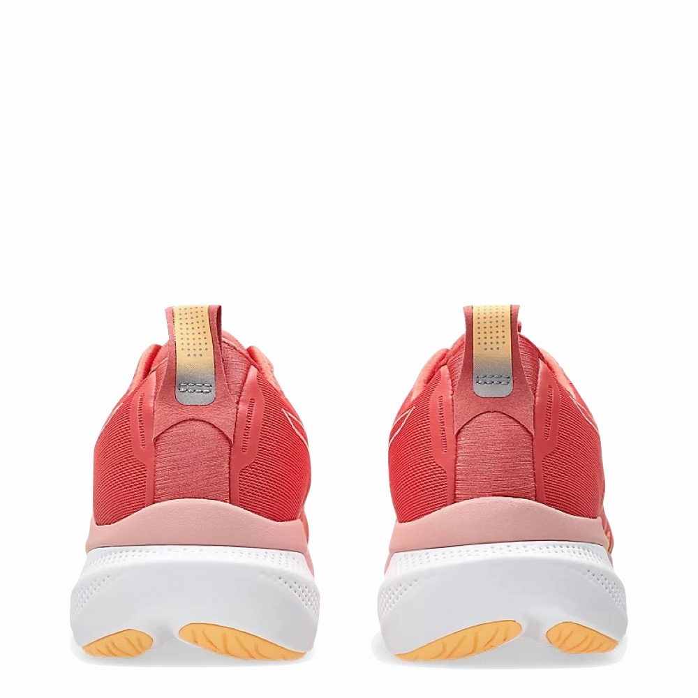 Asics Women's GLIDERIDE MAX Sneaker in Dark Pink Clay/Orange Glow Wave Hike