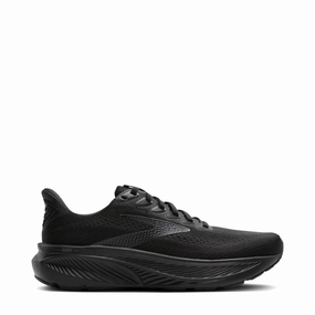 City Utility Brooks Women's Ghost 17 Sneaker in Black/Black/Ebony