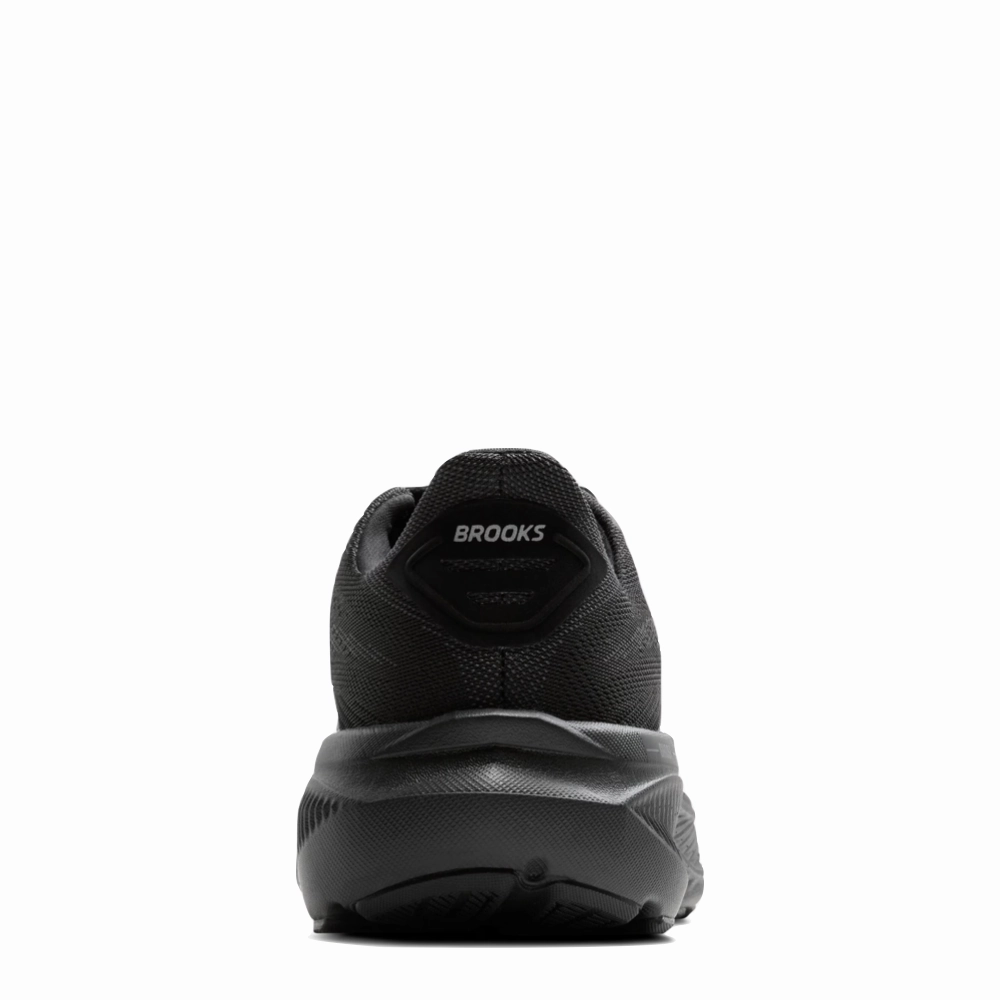 Club Hike Slip Control Brooks Women's Ghost 17 Sneaker in Black/Black/Ebony