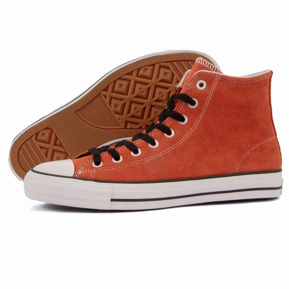 CONS - CTAS Pro HI (Red Terracotta/Black/White) nylon moisture - wicking running footwear