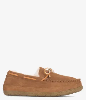 Slip On Style Fashionable Fit Burleigh Moccasin Lace Tie Slipper - Men