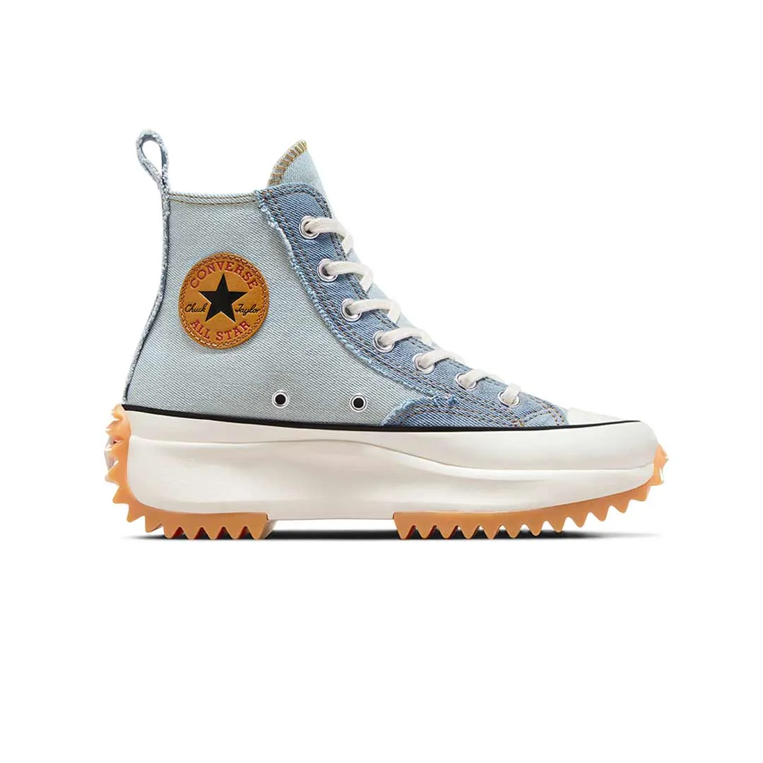 Converse - Unisex Run Star Hike Denim High Top Shoes (A12043C) Canvas Upper