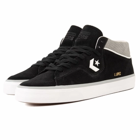 All-Terrain Comfort Breathable Lining Cons - Louie Lopez Pro Mid (Black/Ash Stone/White)*SALE