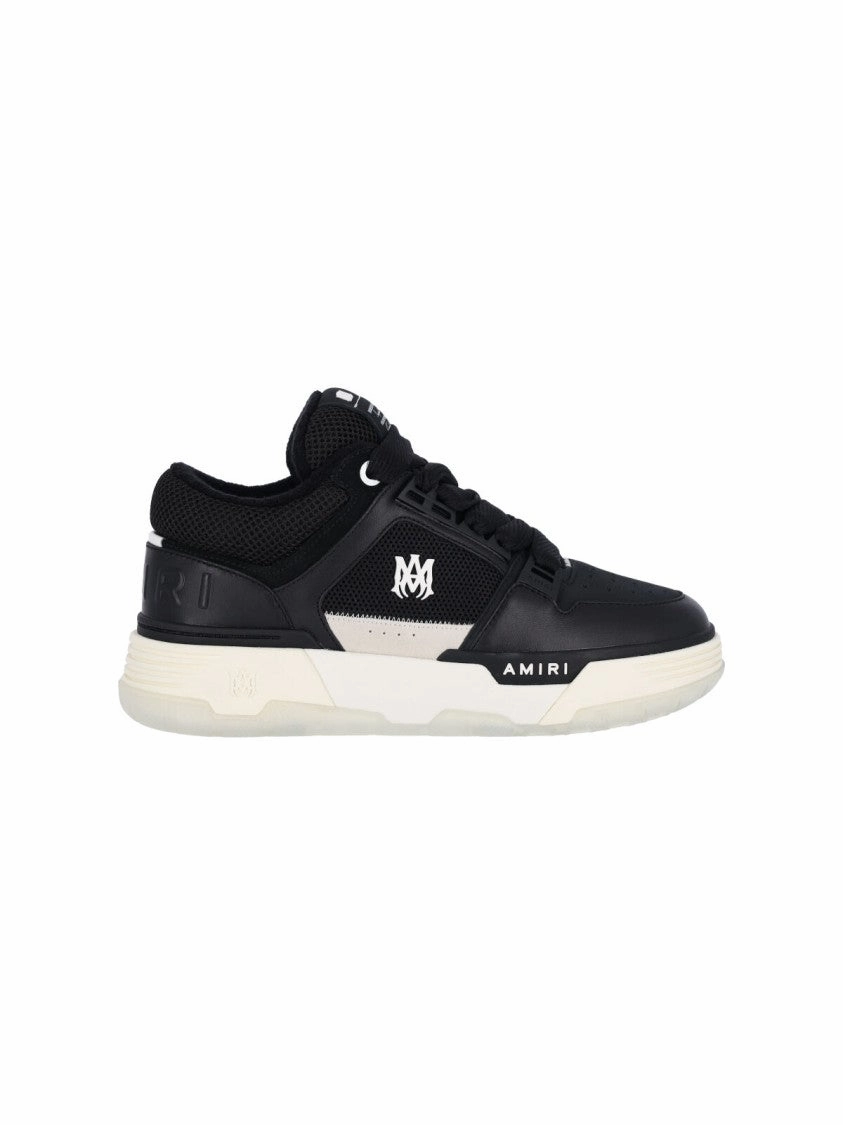Sporty Black Sneakers With Textured Accents Flex Fit