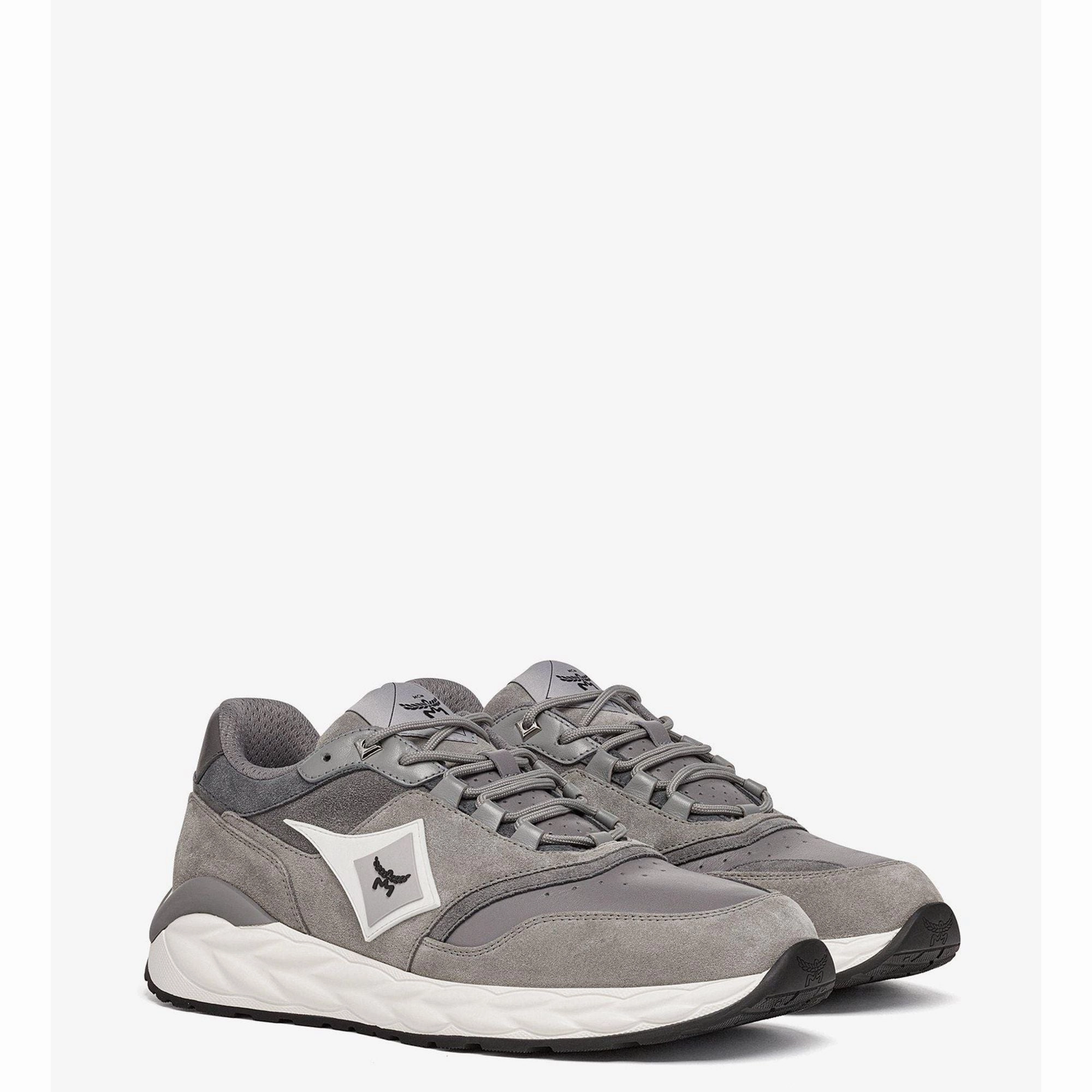 running shoes for gym - going men Skywander Lo Sneakers In Calf Suede And Leather