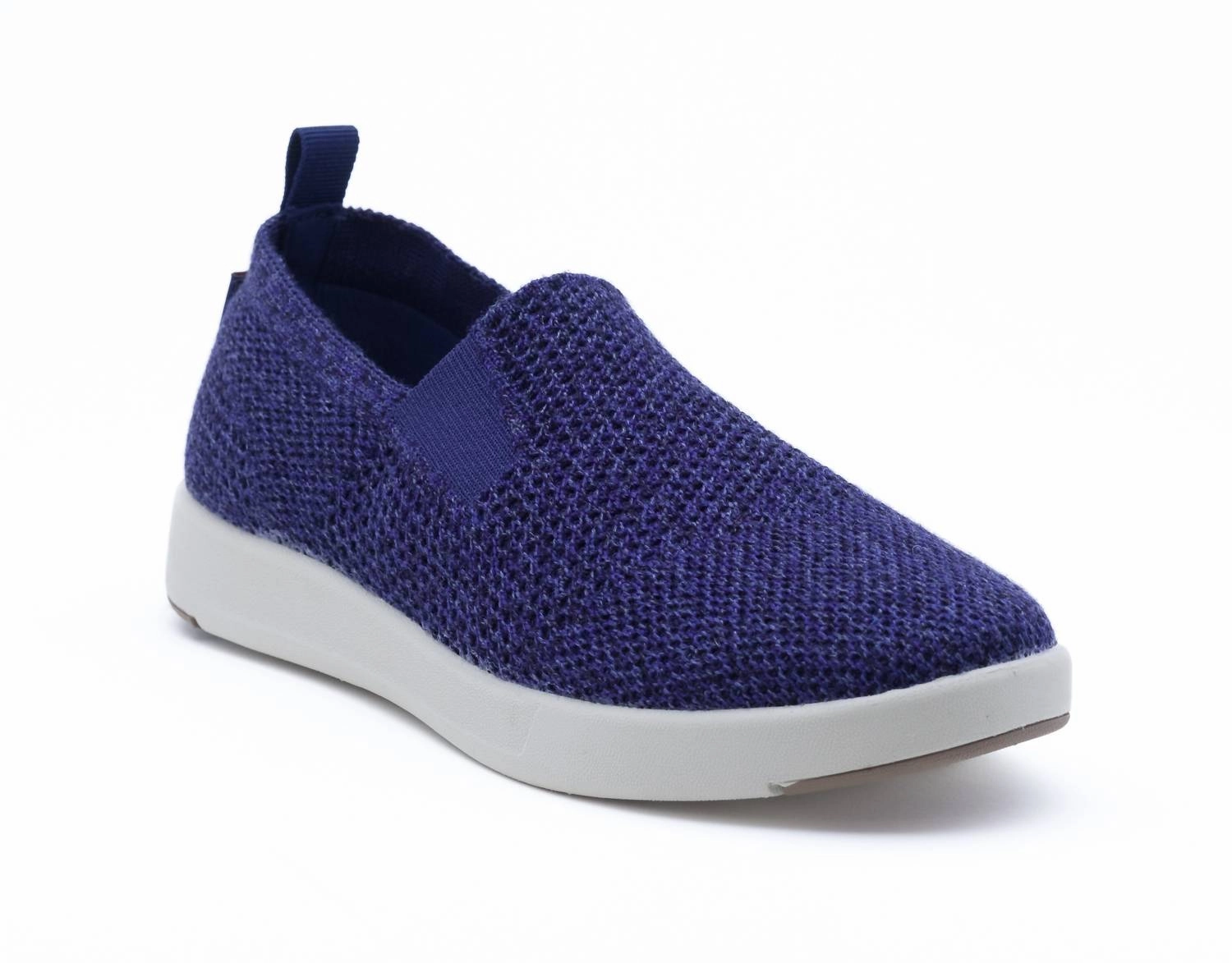 Men's Suffolk Merino Wool Slip-On In Navy neutral support cold - weather