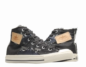 suitable for workouts Converse Chuck Taylor All Star Denim Stitch Blk/Char/Parch Hi Sneakers 1X071
