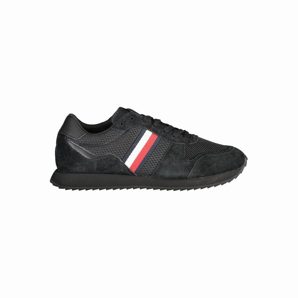 Tommy Hilfiger Polyester Men's Sneaker curling shoes running shoes for fitness - oriented men