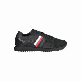 Tommy Hilfiger Polyester Men's Sneaker curling shoes running shoes for fitness - oriented men