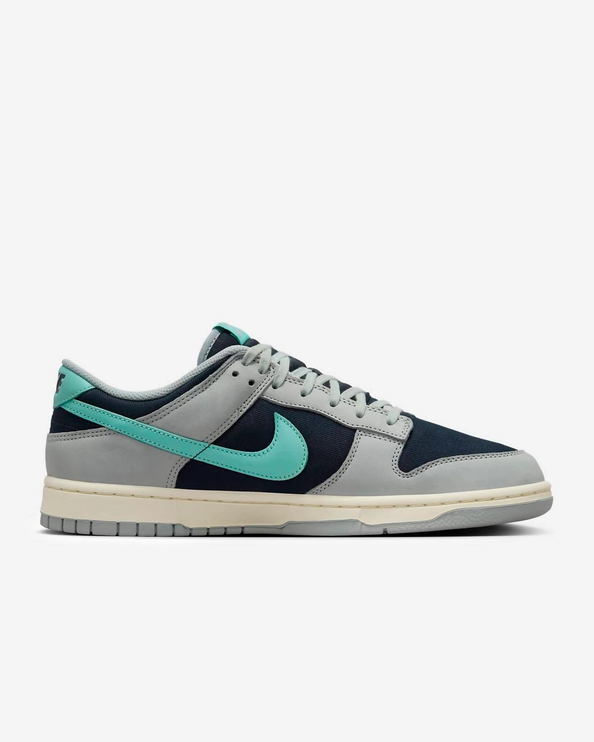 Men's Dunk Low Retro Premium Sneakers In Light Pumice/dark Obsidian/coconut Milk smooth - stride running in a glacier area shoes