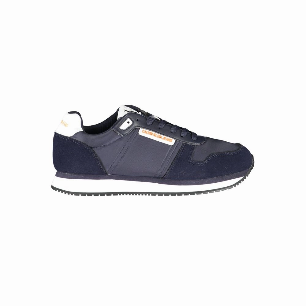 running in a bog area shoes Calvin Klein Polyester Men's Sneaker