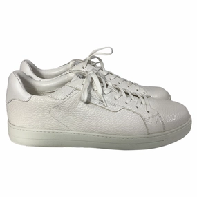 evening run foam - cushioned shoes Michael Kors Lace Up Keating Sneakers in Optic White Leather