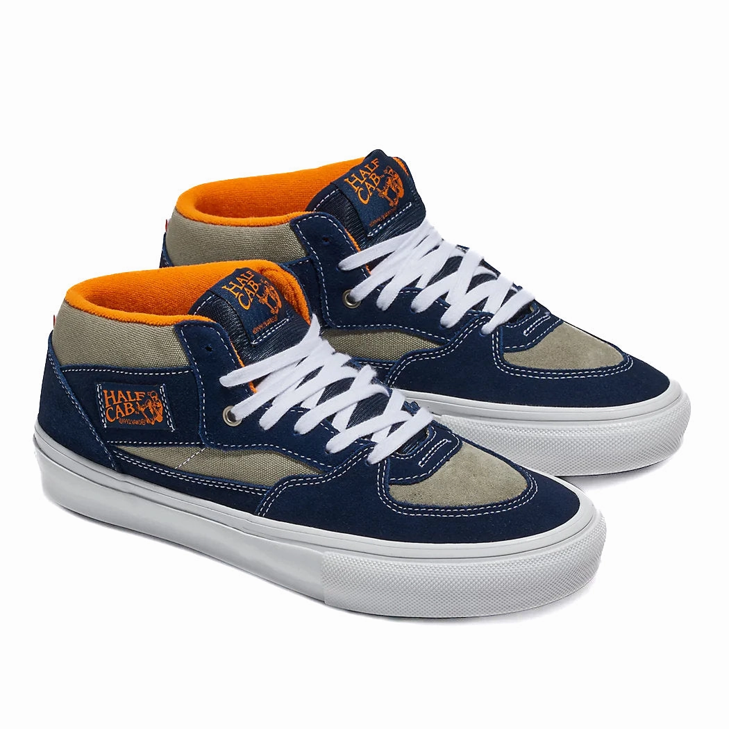 Vans - Skate Half Cab (Smoke/Navy) mesh construction