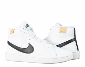 Bluetooth Connectivity narrow - width shoe choice Nike Court Royale 2 Mid Men's Shoes CQ9179-100 White Black