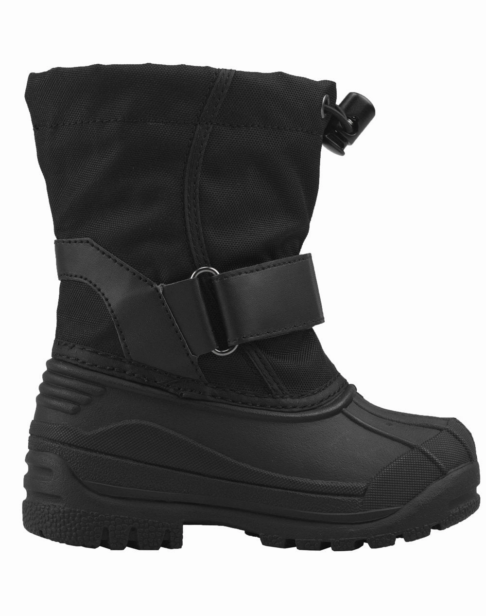 Snow Expedition Boots Arctic Trekking Stealth Black Velcro Snow Boots
