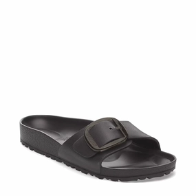 Every Step Sea View Birkenstock Women's Madrid Big Buckle EVA Sandal in Black