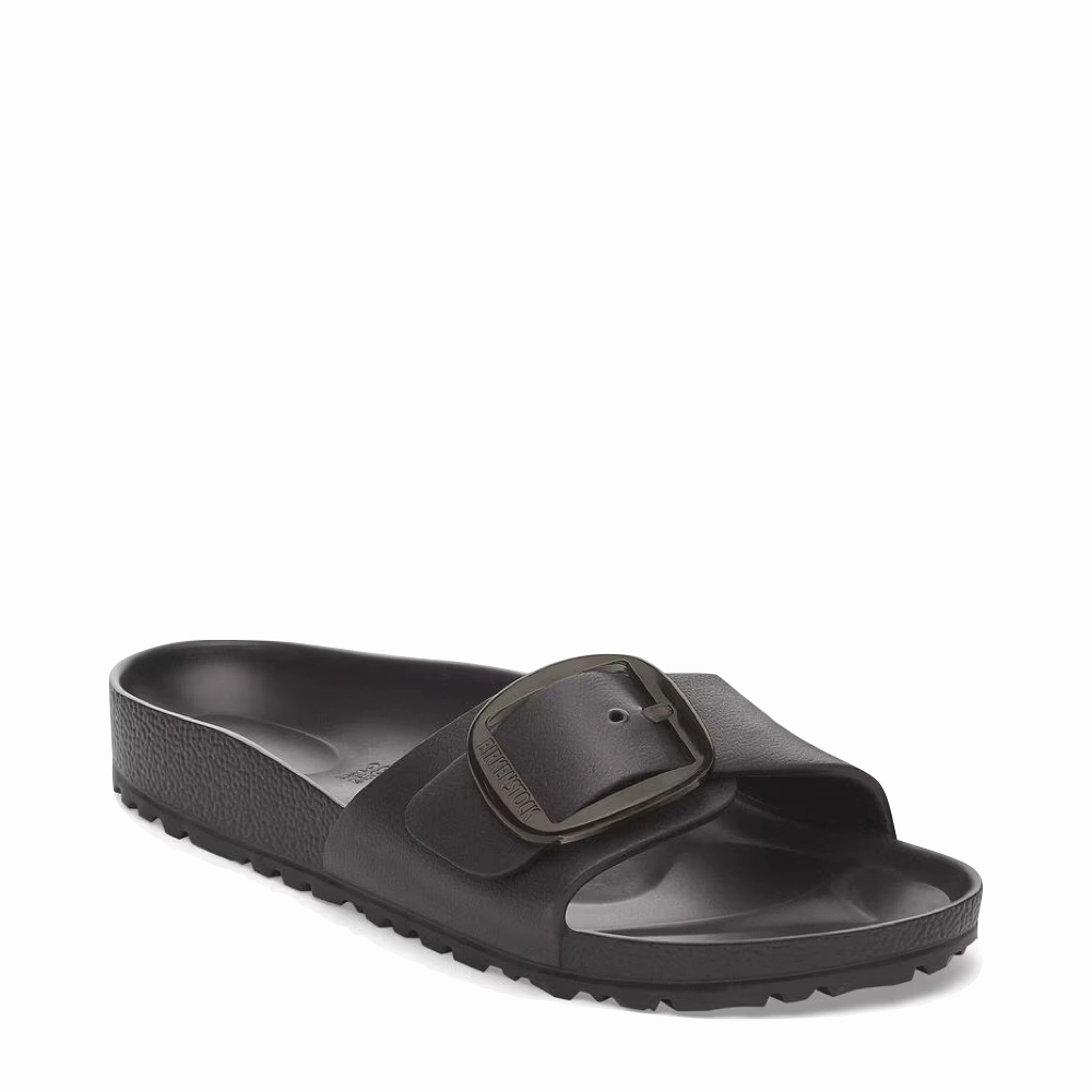 Every Step Sea View Birkenstock Women's Madrid Big Buckle EVA Sandal in Black