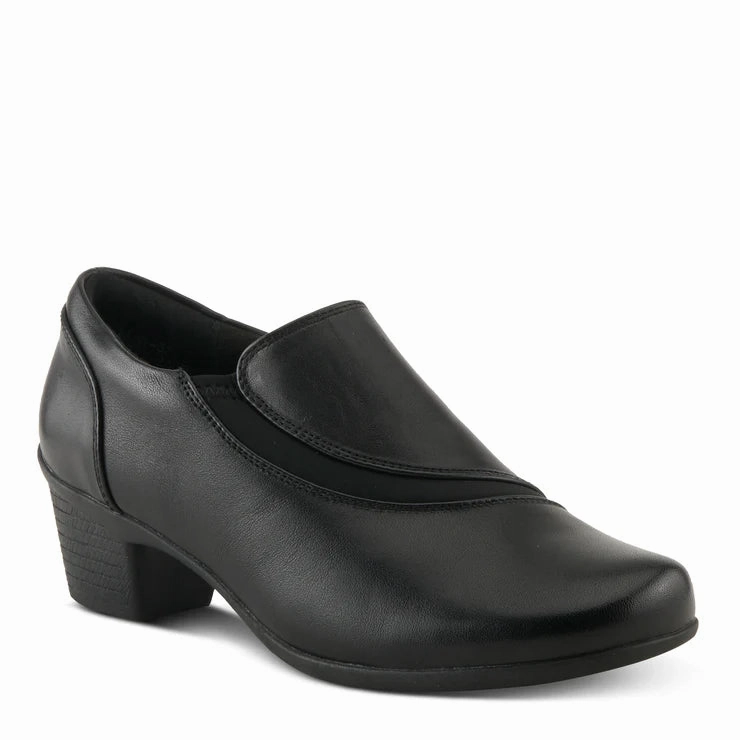 Forever Sharp Spring Step Women's Klay Heeled Shootie in Black