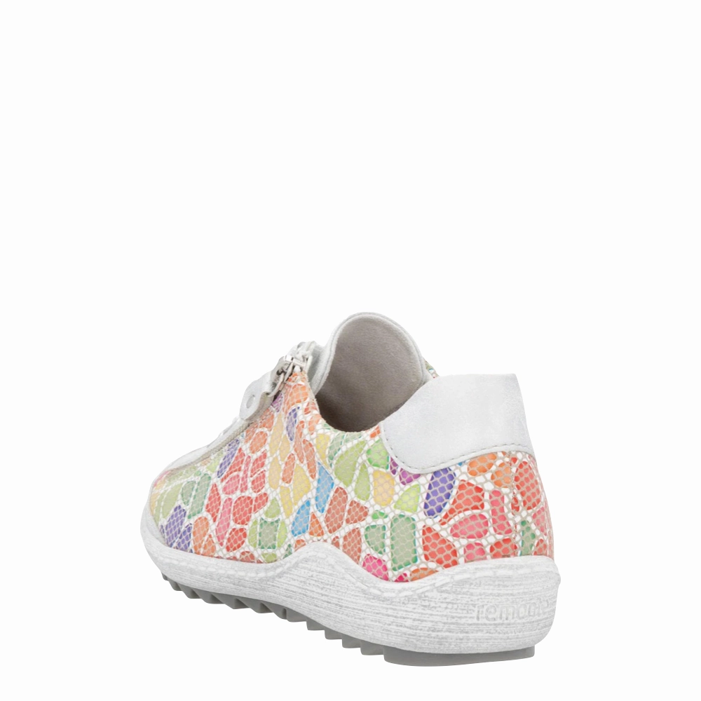Sunrise Run Relax Vibe Remote Women's Liv 02 Lace Sneaker in Ice Multi