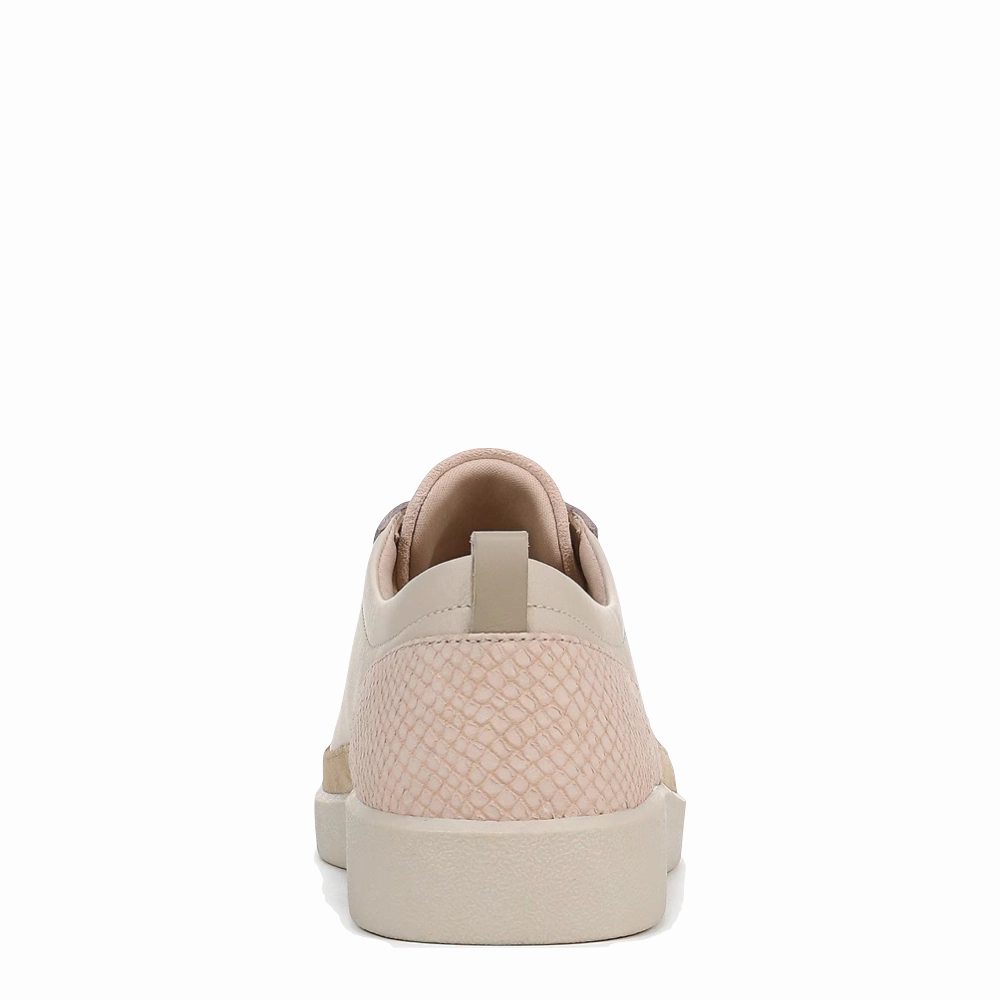 Flat Base Vionic Women's Winny Lace Sneaker in Parchment/Cameo Rose