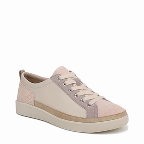 Everyday Outfit Vionic Women's Winny Lace Sneaker in Parchment/Cameo Rose