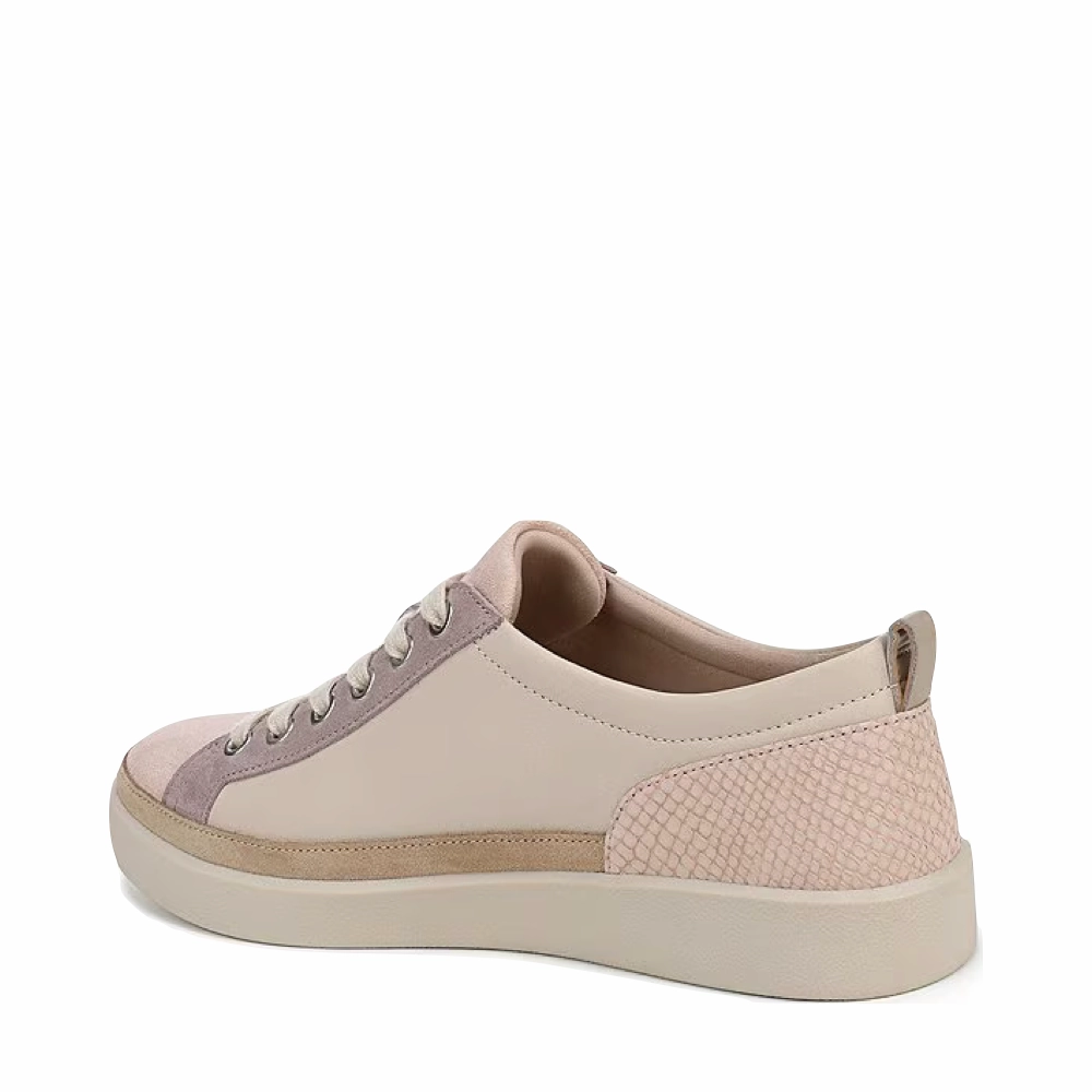 simple details Vionic Women's Winny Lace Sneaker in Parchment/Cameo Rose
