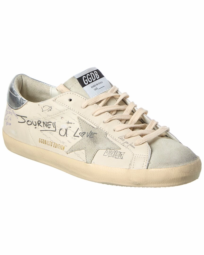 marathoning shoes Flexibility Boost Golden Goose Superstar Leather & Suede Sneaker