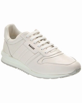Easy Clean Bally Asler Leather Sneaker
