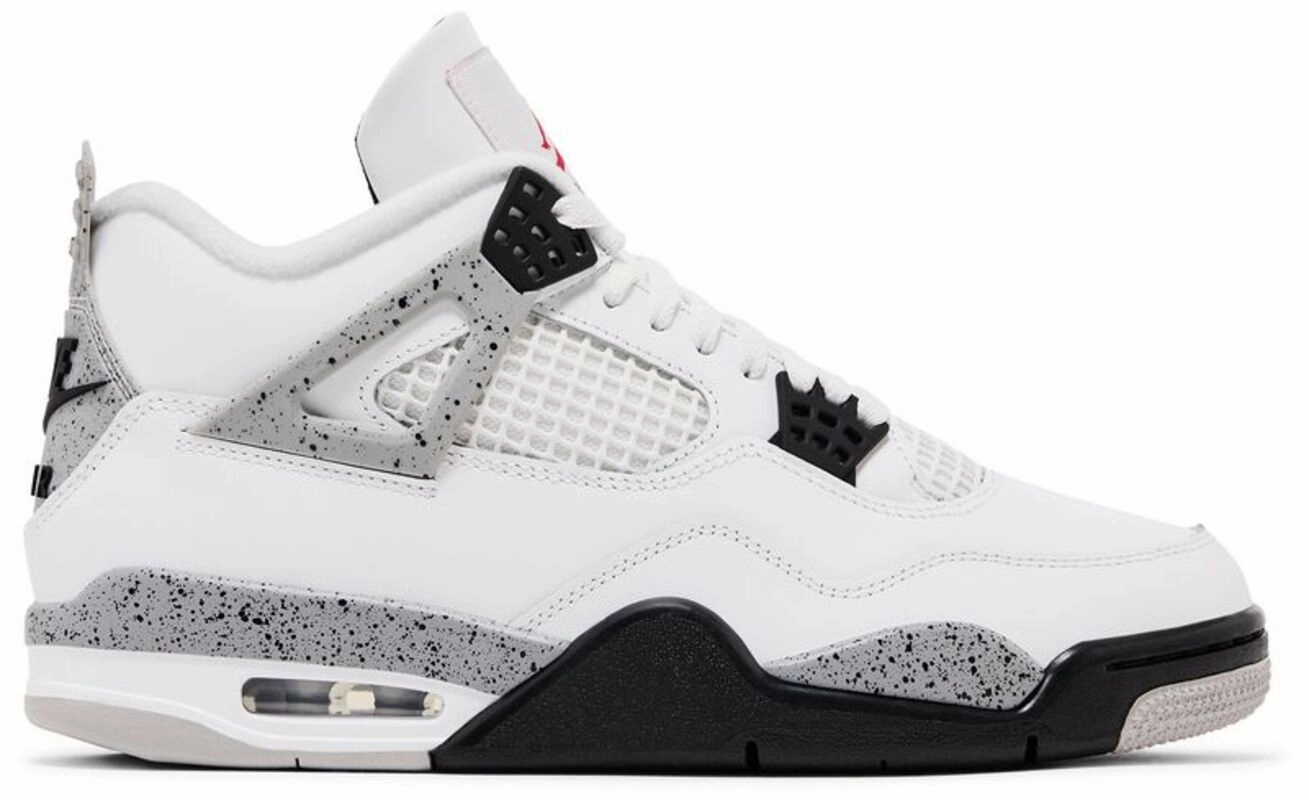 Jordan 4 Retro White Cement (2025) precise engineering