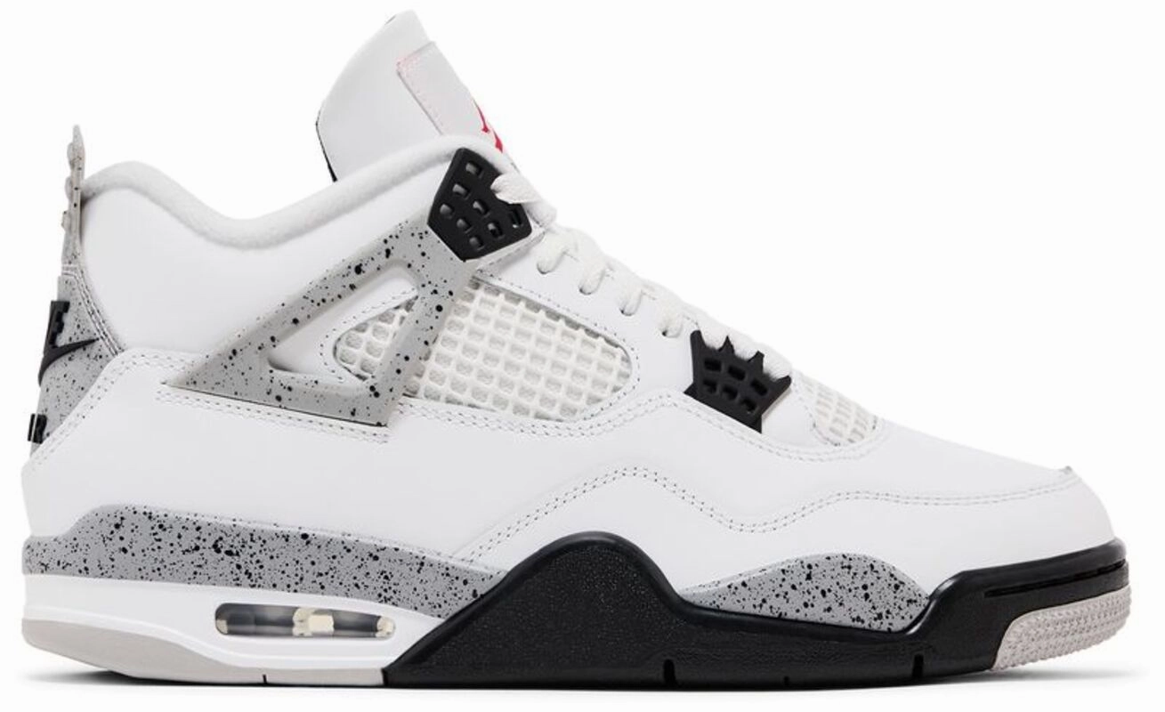 Jordan 4 Retro White Cement (2025) interval - training running shoes