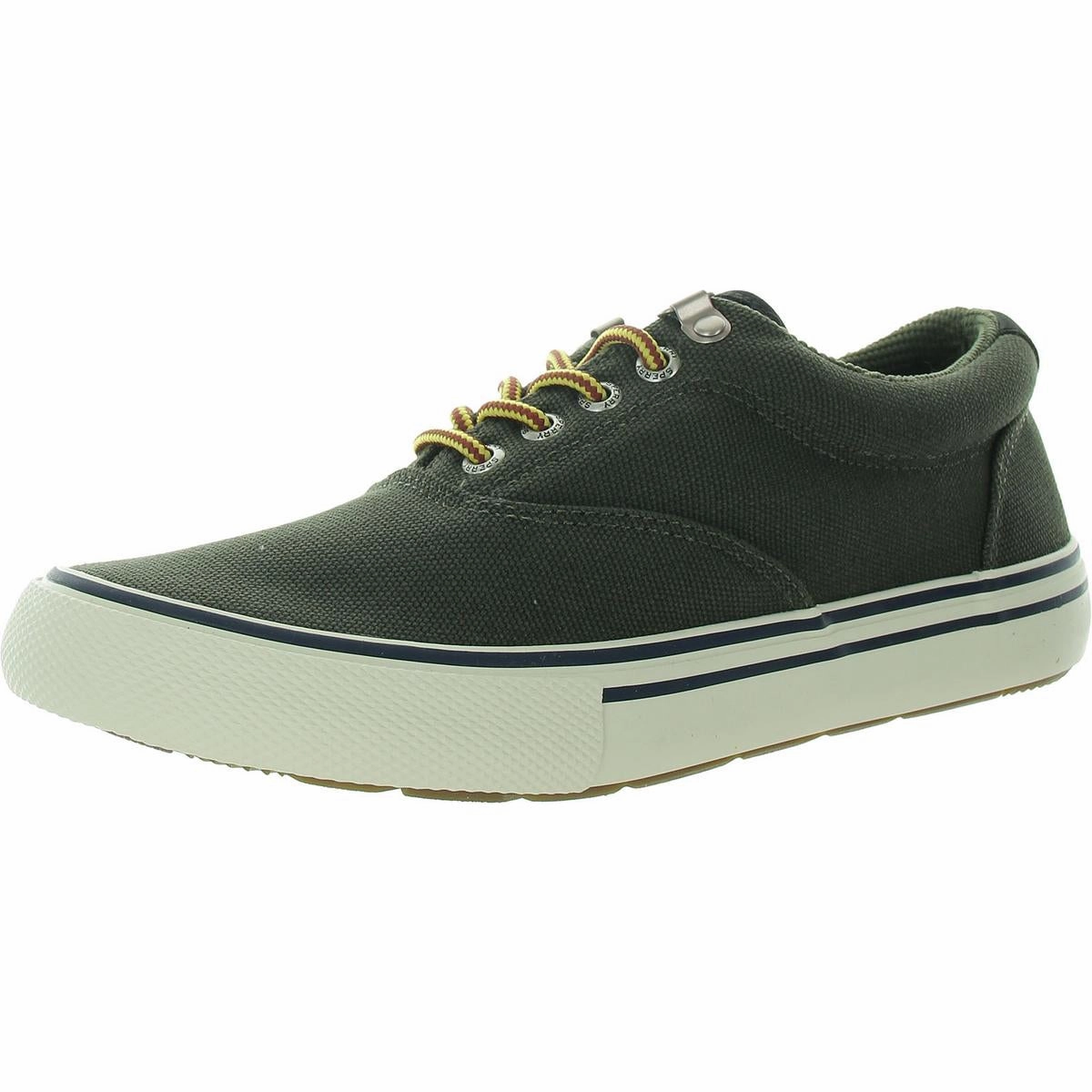 geometric - pattern shoes Striper Storm CVO Mens Lace-Up Canvas Casual And Fashion Sneakers