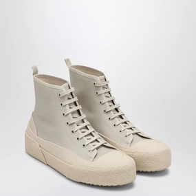 Studio Nicholson Men's Turtledove Canvas Trainer water - proof