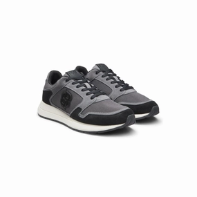Suede trainers with Double B monogram Rest Visible in Dark