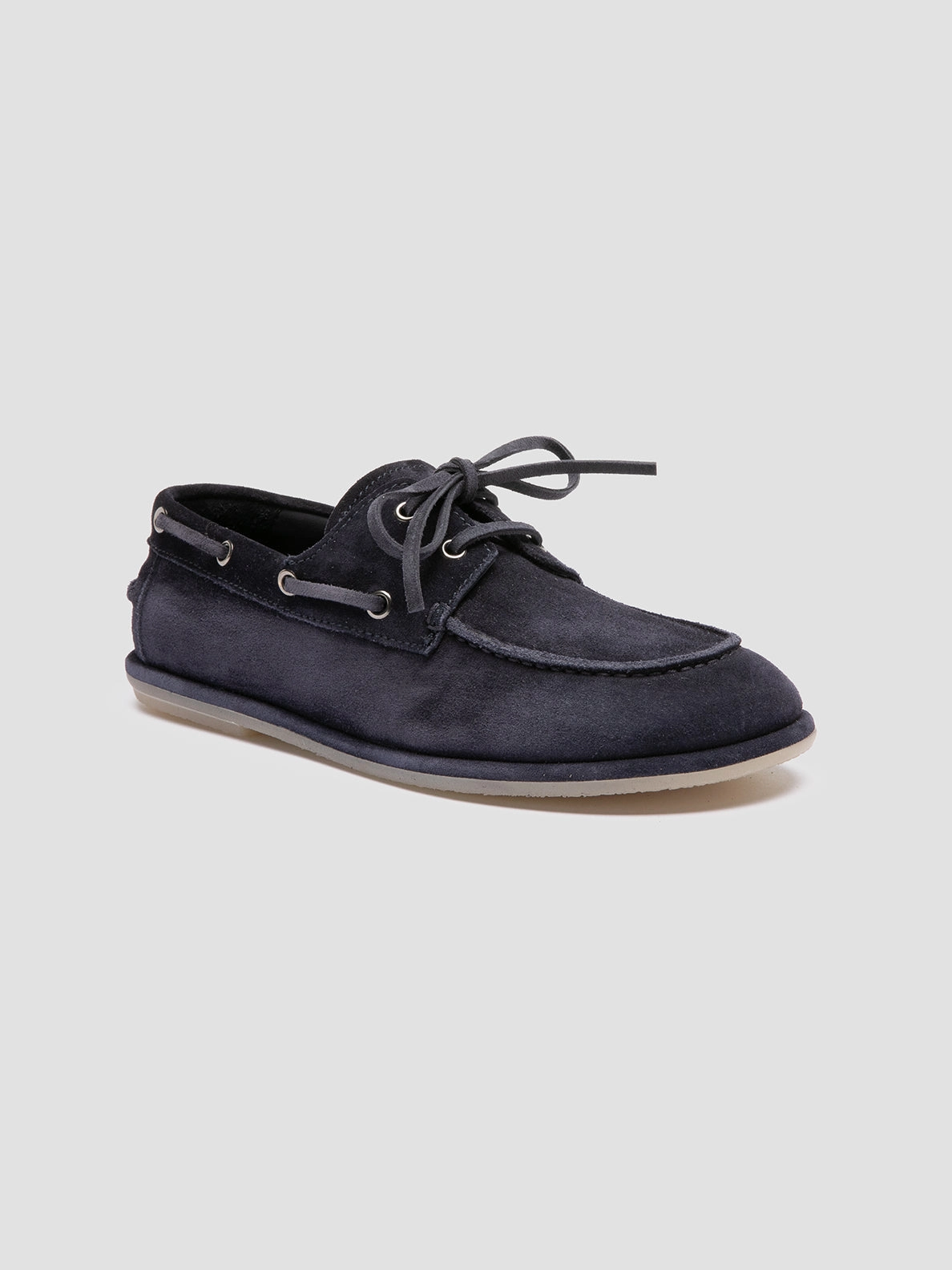 Top Fit Open Concept LOVE 101 - Blue Suede Boat Shoes