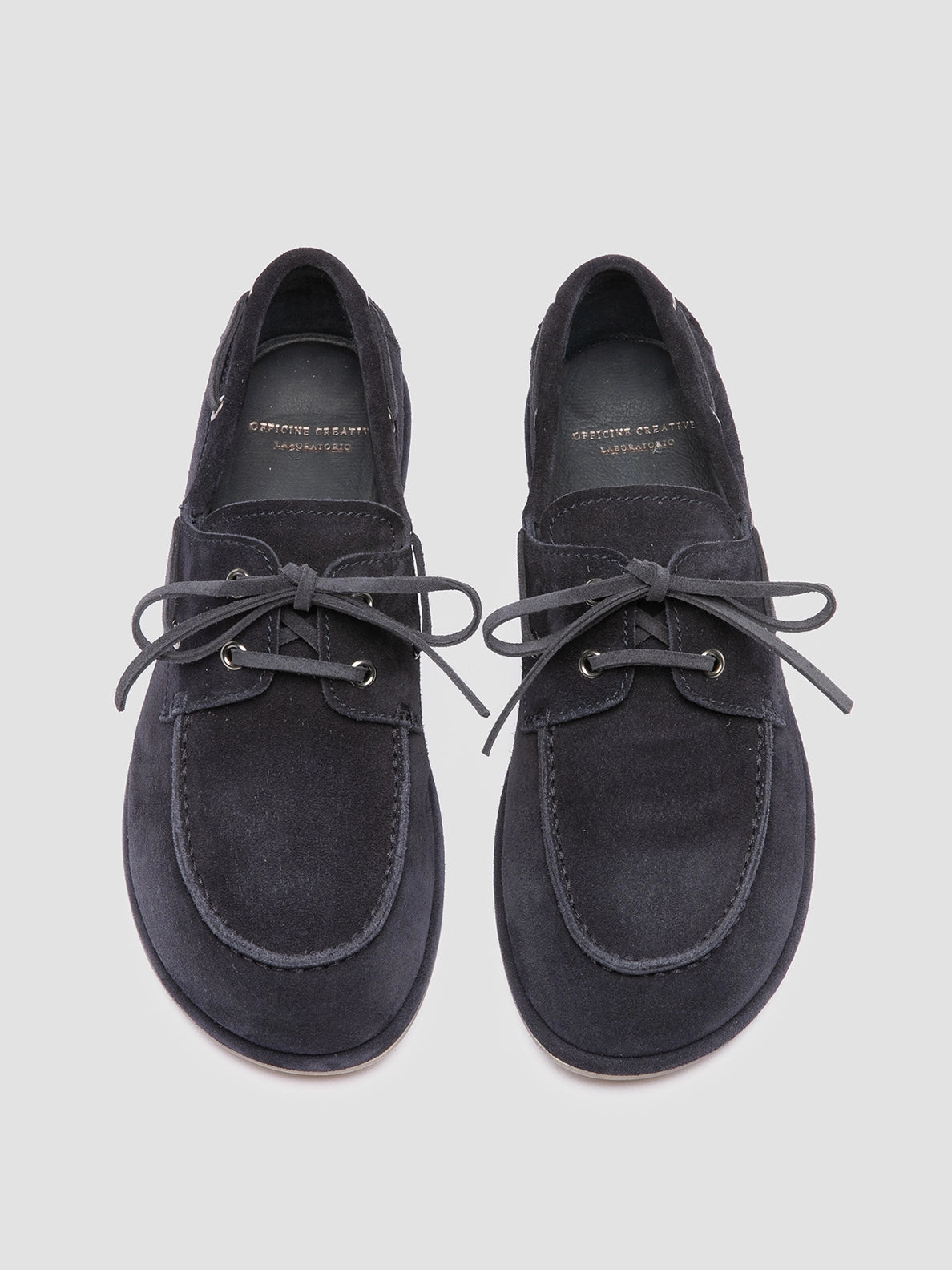 LOVE 101 - Blue Suede Boat Shoes Antistatic