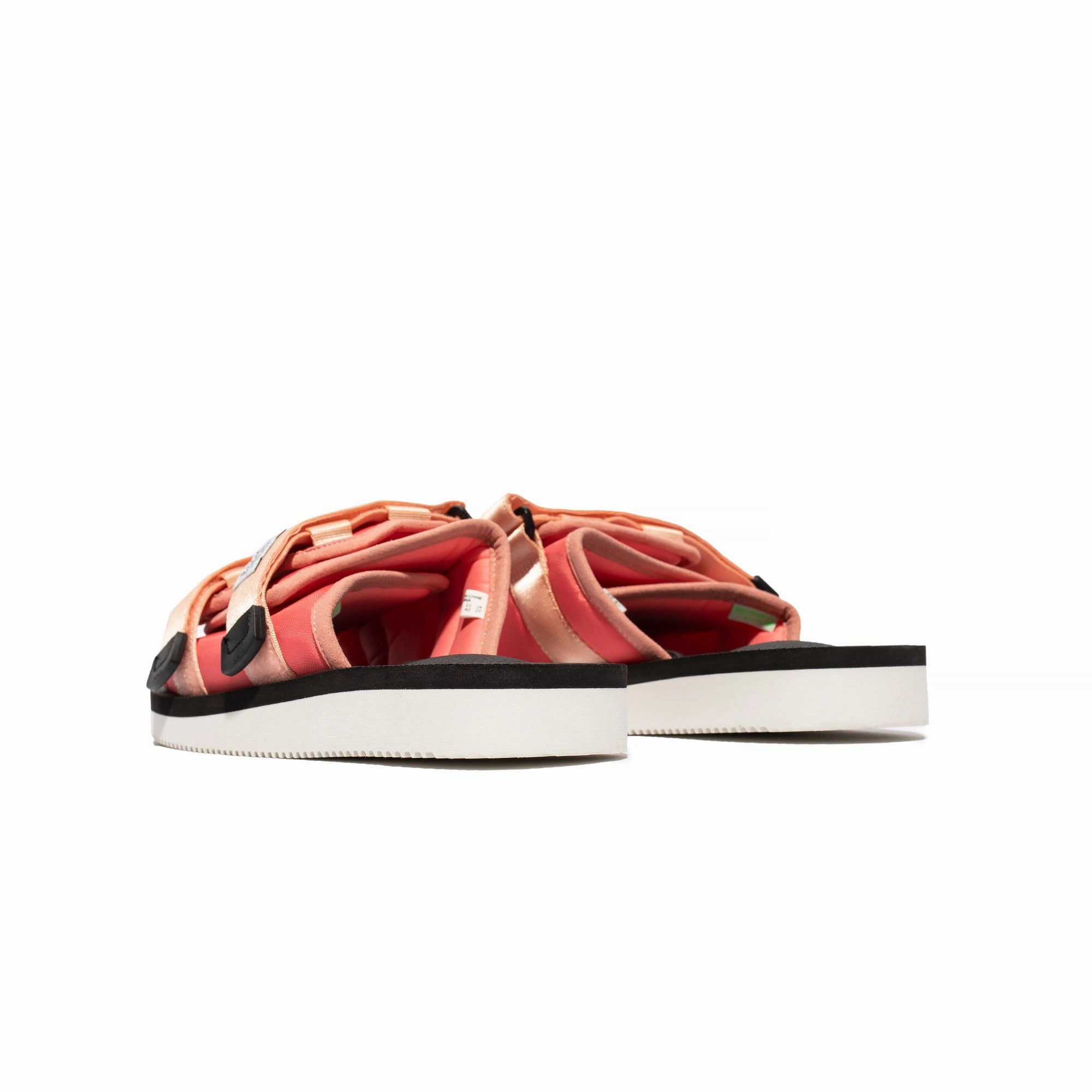 Comfort Walk Cutout Suicoke MOTO-Cab Sandals Salmon/Black