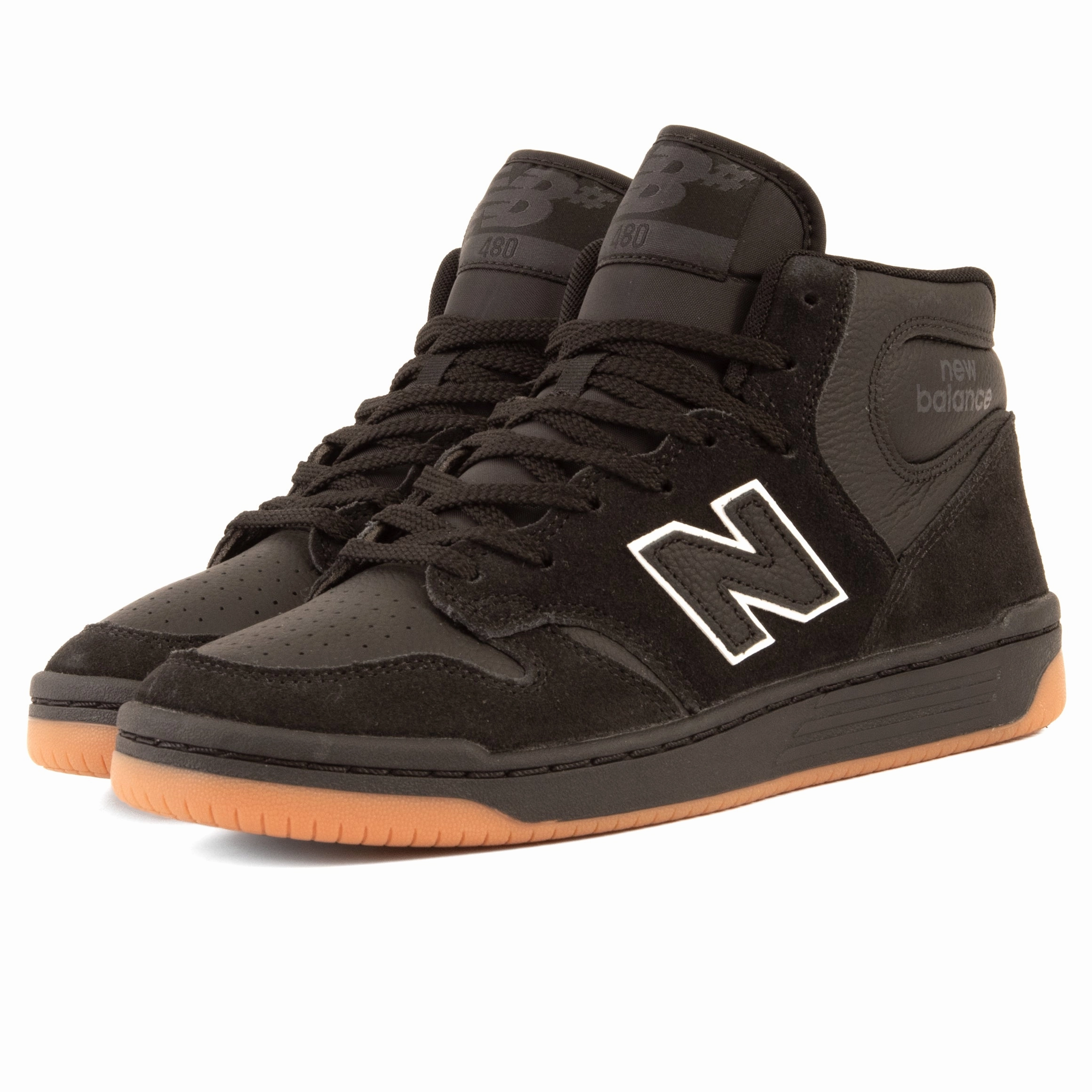 New Balance - 480 HBG (Black/Gum) Golf running shoes with air cushion