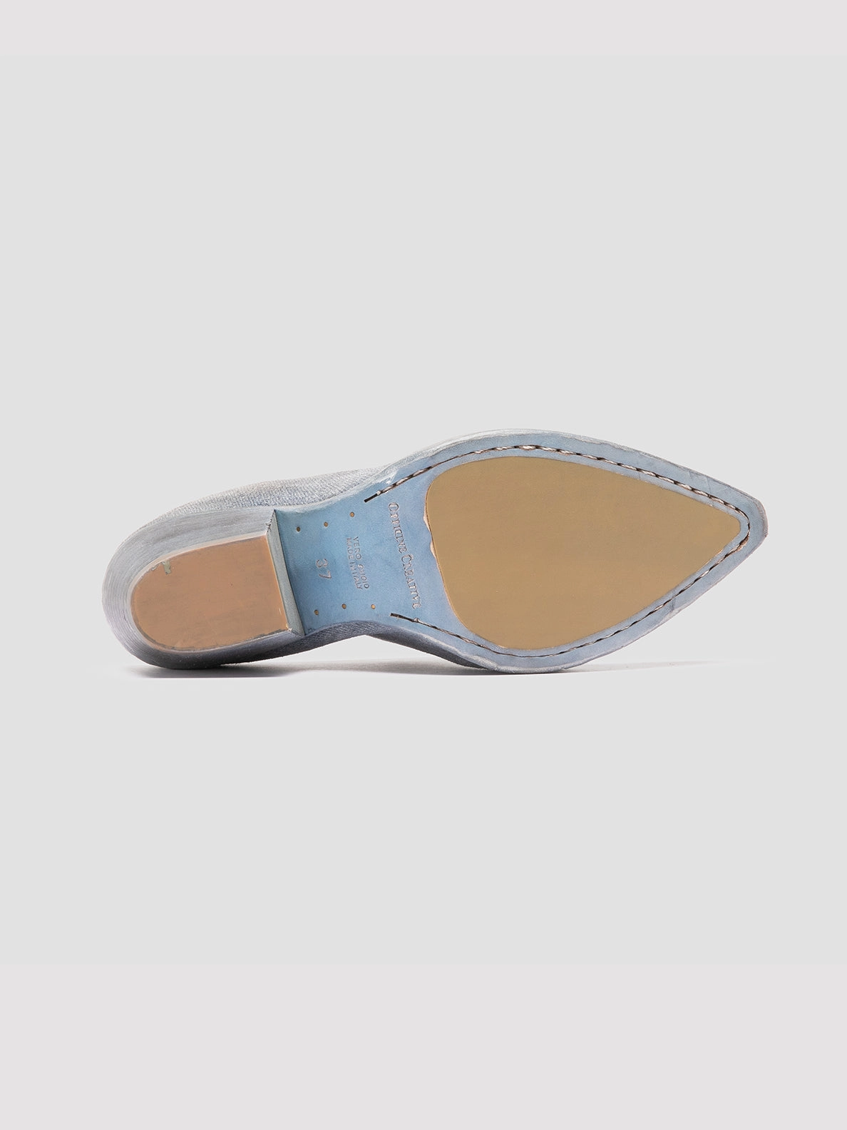 Float Comfort Light Footwear WANDA DD 101 - Blue Suede Mule