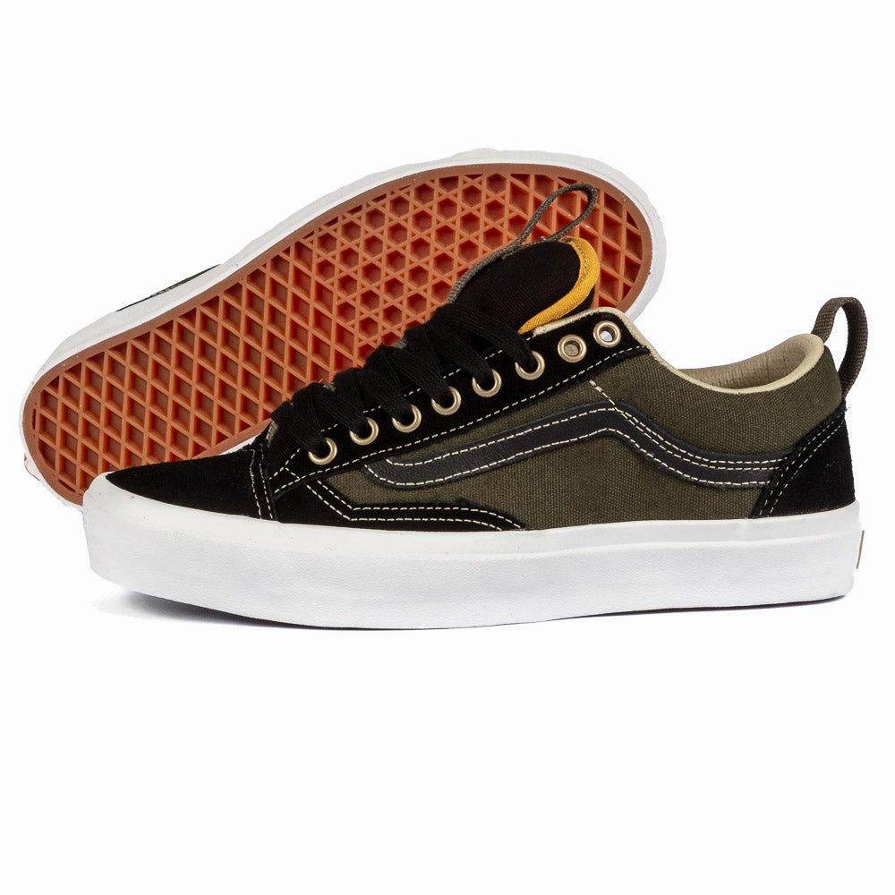 Vans - Skate Old Skool 36  (Dan Green/Black) kids' athletic shoes ballet shoes