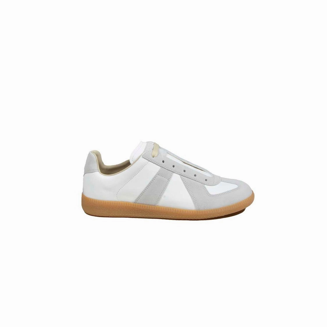 Sneakers Replica In Nappa Bianca park - specific shoes urban - climate shoes
