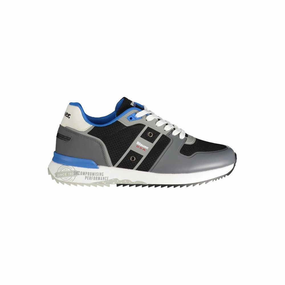 sports - team - themed running option Versatile use Blauer Polyester Men's Sneaker