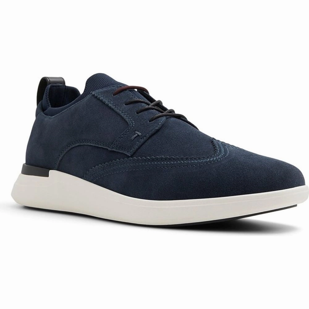 Ted Baker Men's Halton Derby Lace-Up Sneakers, Navy aerobic - efficient Textured