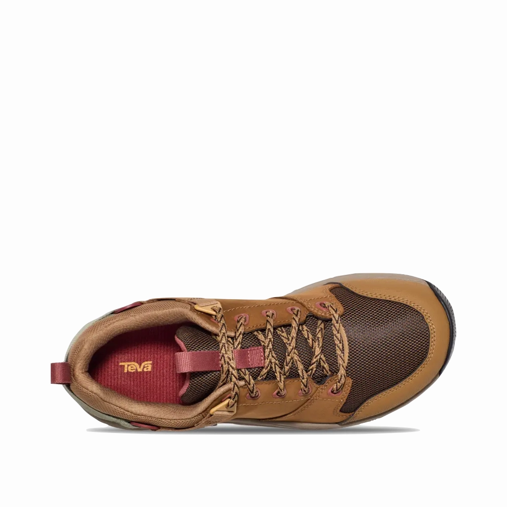 High Altitude Fit Teva Women's Grandview GTX Low Hiker in Honey Brown