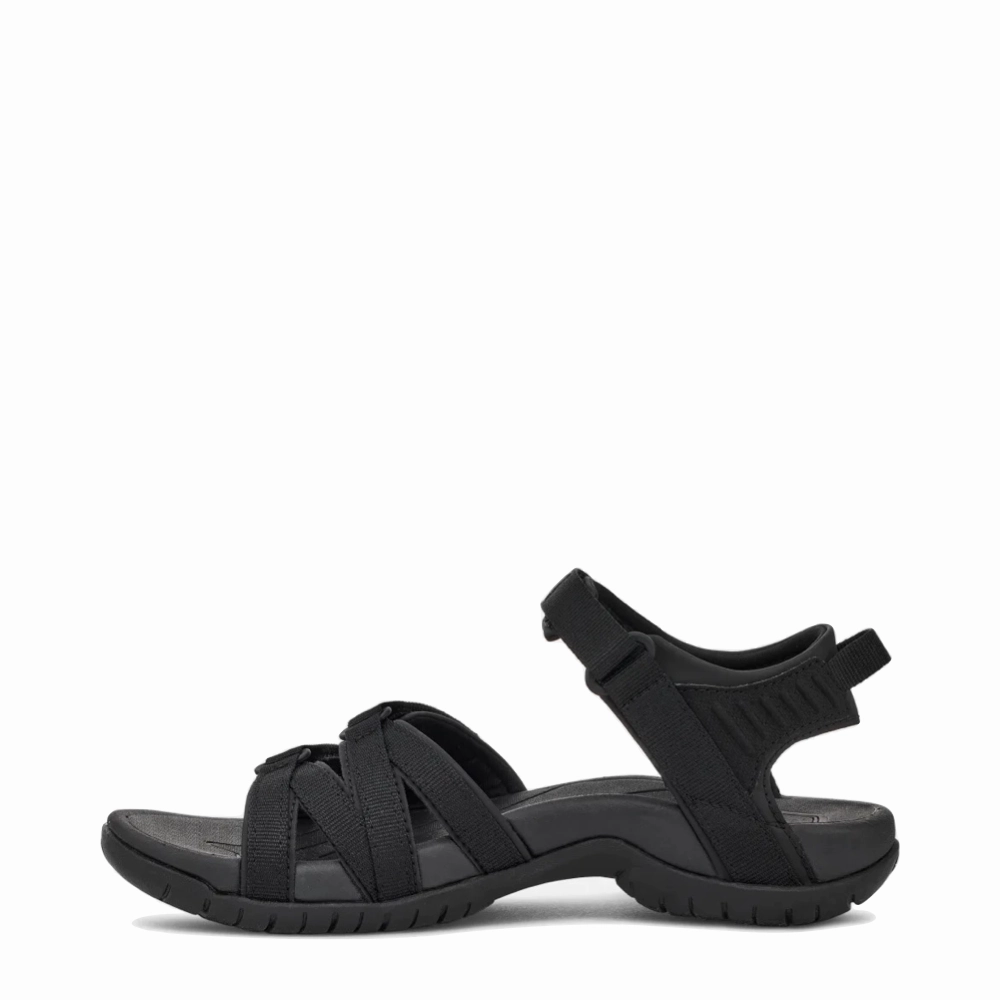 Teva Women's Tirra Web Waterproof Sandal in Black/Black Chic Style Eco-Friendly Footwear