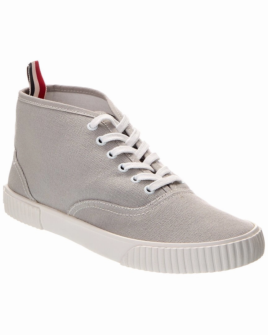 Synthetic Upper running convenience Thom Browne Heritage Mid-Top Canvas Sneaker